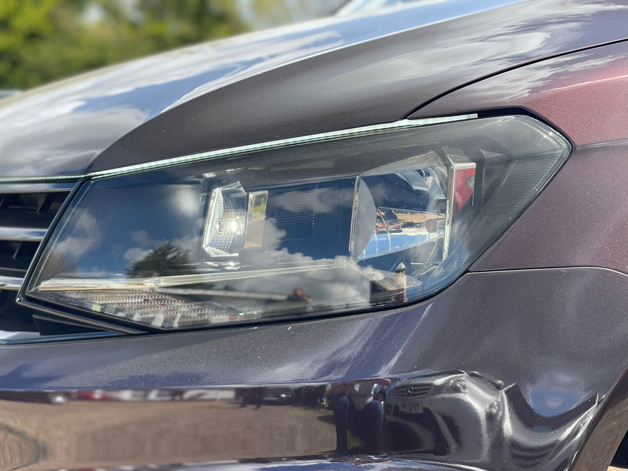 Left LED headlamp