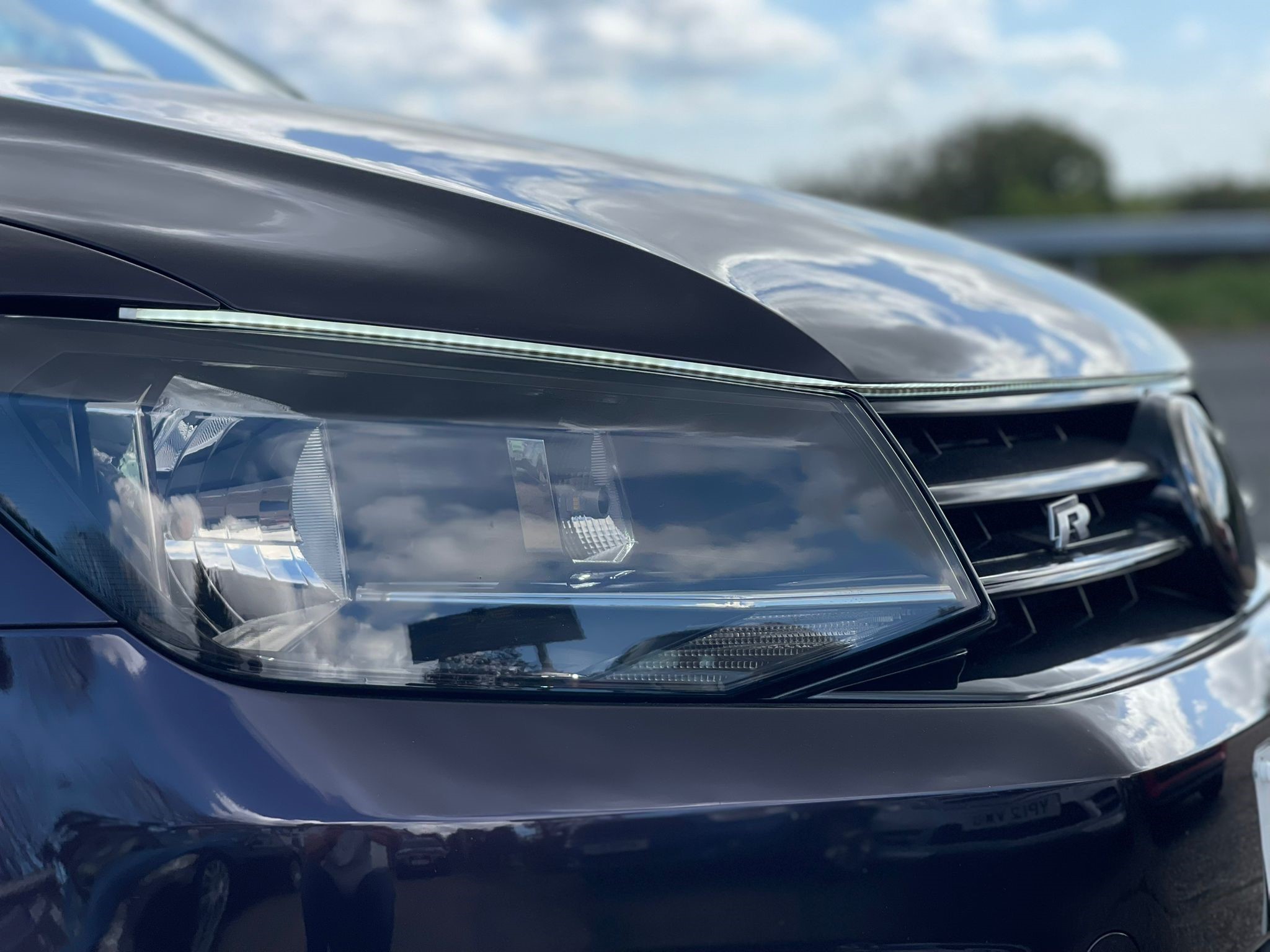 Right LED headlamp