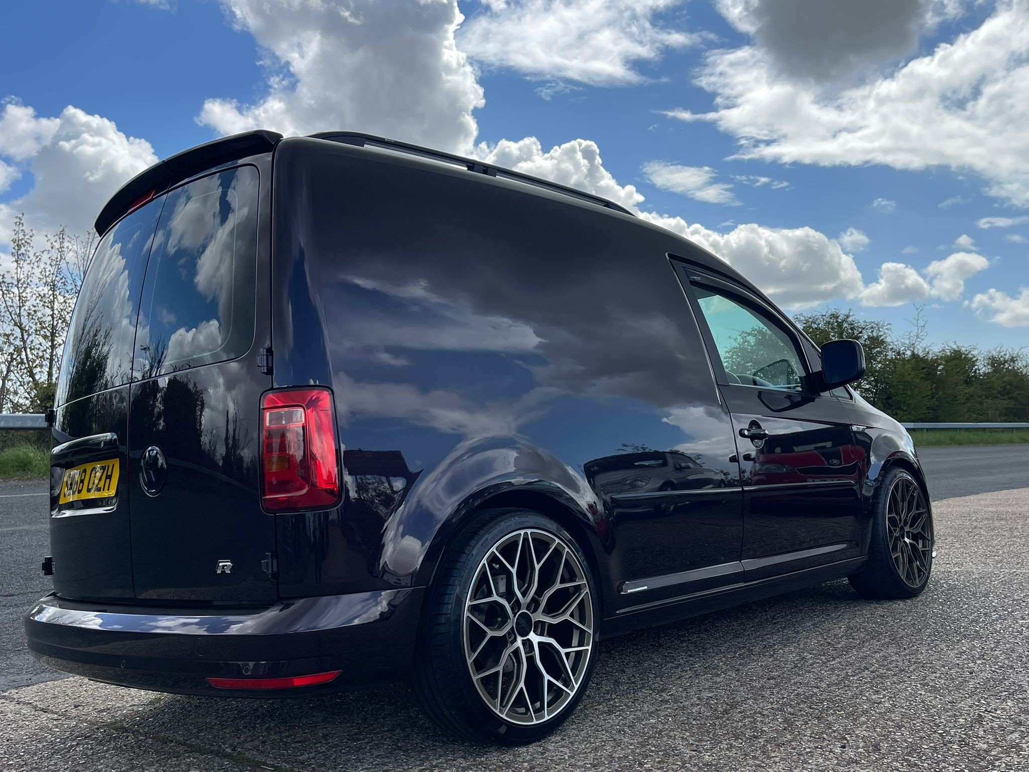 Right side from rear