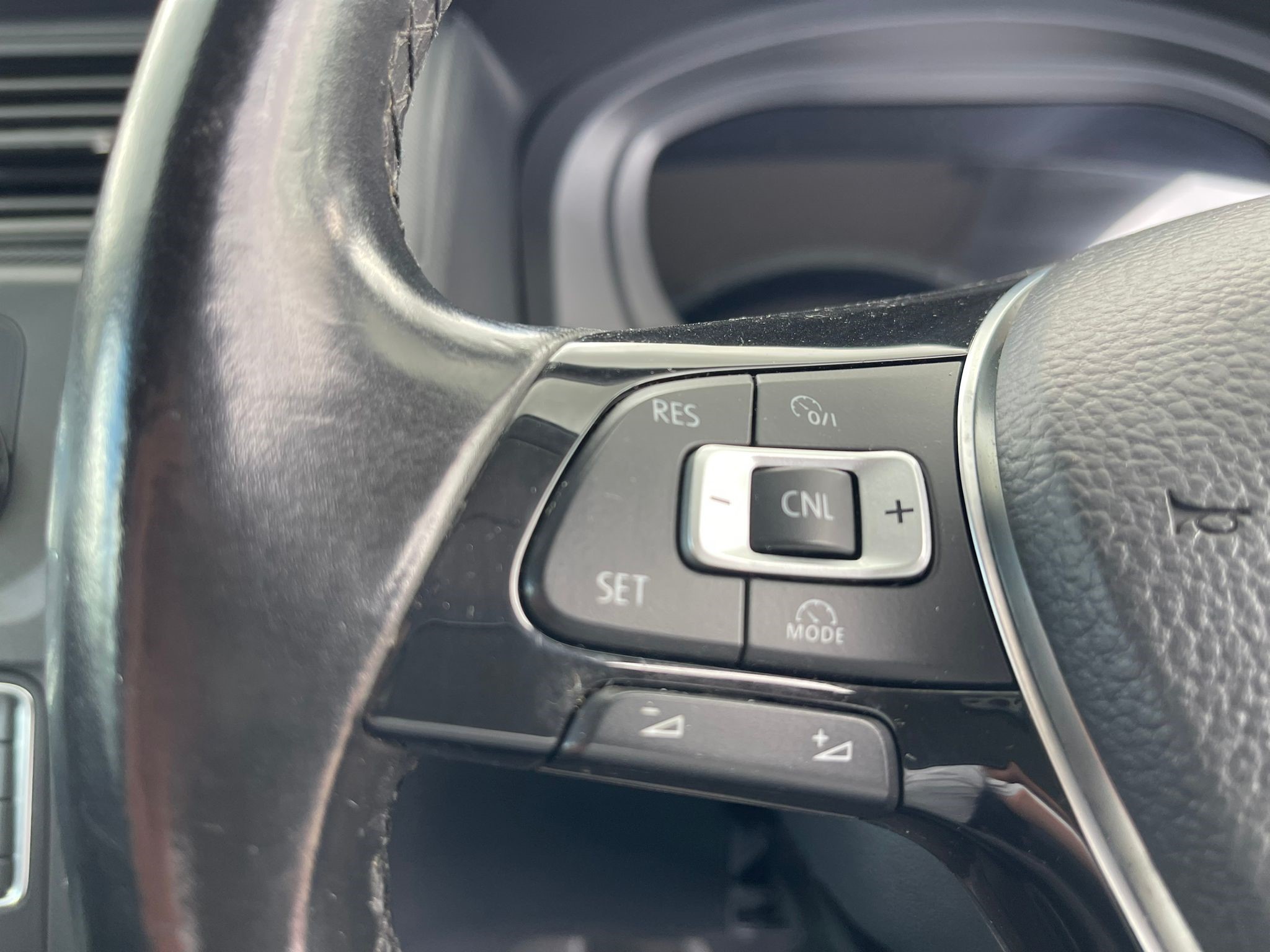Left steering wheel controls